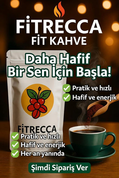 Fitrecca Fit Kahve – Longan Ekstreli (Şişkinlik Hissini Yok Eder)