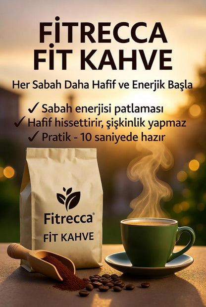 Fitrecca Fit Kahve – Longan Ekstreli (Şişkinlik Hissini Yok Eder)
